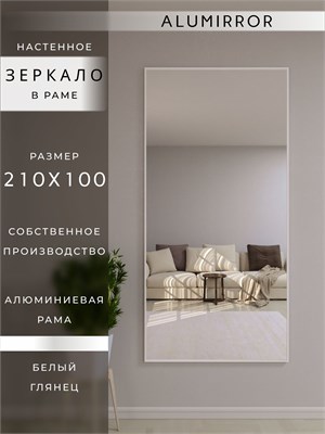 {{photo.Alt || photo.Description || 'Зеркало настенное 210х100 см в алюминиевой раме интерьерное ALUMIRROR'}}