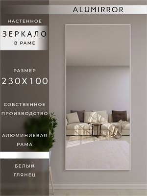 {{photo.Alt || photo.Description || 'Зеркало настенное 230х100 см в алюминиевой раме интерьерное ALUMIRROR'}}