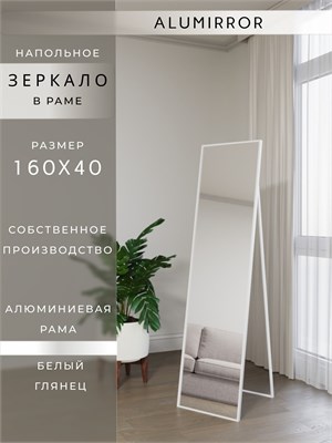 {{photo.Alt || photo.Description || 'Зеркало напольное 160х40 см в алюминиевой раме интерьерное ALUMIRROR'}}