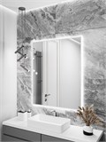 Зеркало в ванную 100х90см с подсветкой сенсорное настенное ALUMIRROR 11000_100x90_BL_CTRL_сенсор_LIGHT_TUNABLE