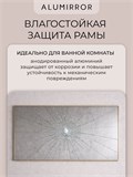 Зеркало настенное 210х100 см в алюминиевой раме интерьерное ALUMIRROR 2000_210x100_NOBL