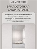 Зеркало настенное 230х90 см в алюминиевой раме интерьерное ALUMIRROR 2000_230x90_NOBL