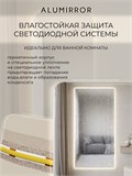 Зеркало настенное 160х50 см с подсветкой сенсорное без рамы интерьерное ALUMIRROR Без рамы_160x50_BL_CTRL_сенсор_LIGHT_TUNABLE